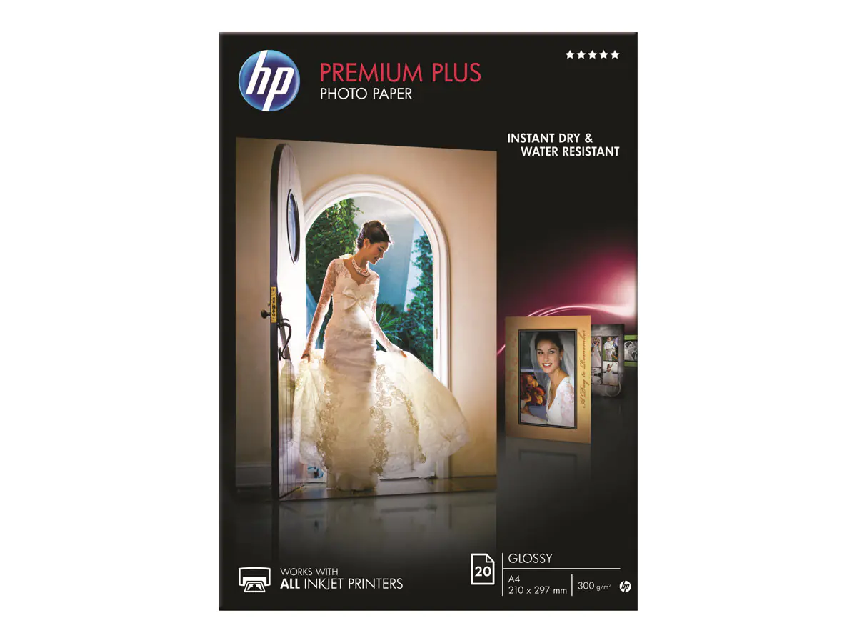 HP Fotopapier CR672A DIN A4 300 g/m² glänzend für Tintenstrahldrucker 20 Blatt HP Fotopapier CR672A DIN A4 300 g/m² glänzend für Tintenstrahldrucker 20 Blatt