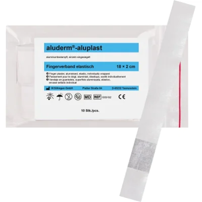 aluderm Fingerverband aluplast 1009192 18x2cm 10 St./Pack. aluderm Fingerverband aluplast 1009192 18x2cm 10 St./Pack.