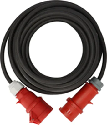 Brennenstuhl 1169390250 Strom Verlängerungskabel 32 A Schwarz 25 m - Kabel - Verlängerungskabel