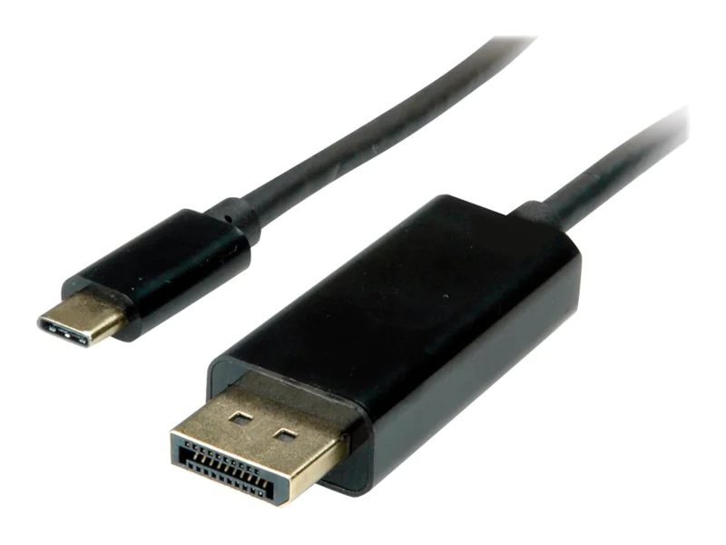 VALUE - Externer Videoadapter - USB-C 3.1 - DisplayPort - Schwarz VALUE - Externer Videoadapter - USB-C 3.1 - DisplayPort - Schwarz