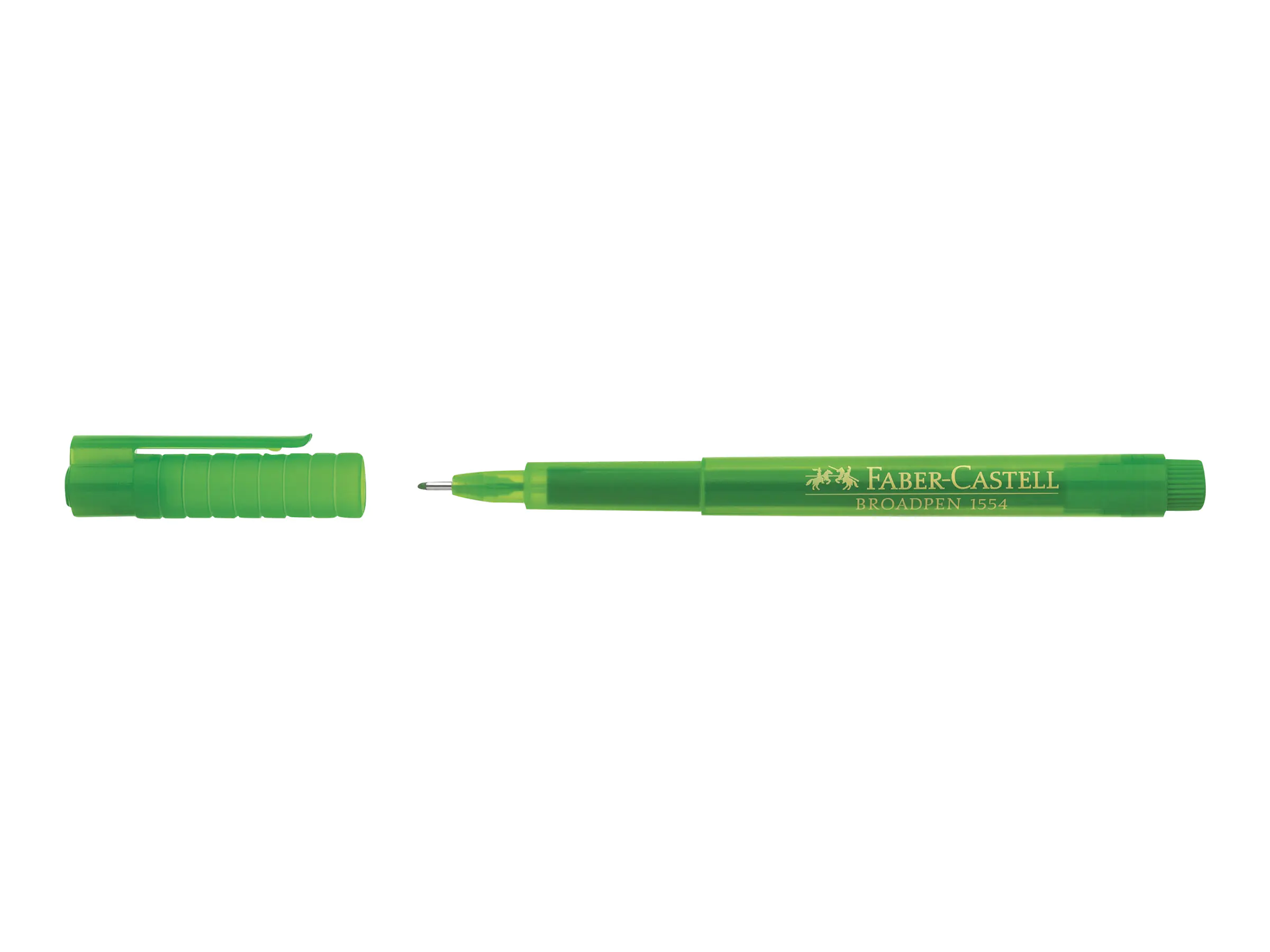 Faber-Castell Fineliner BROADPEN 1554 155466 0,8mm grasgrün
