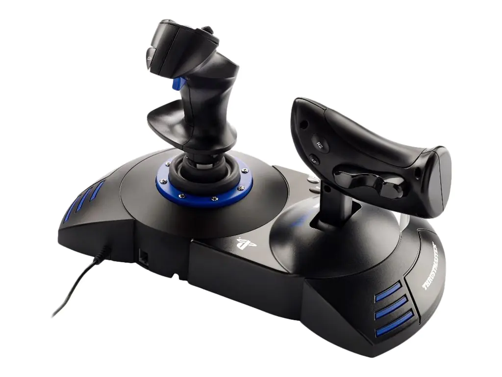 Thrustmaster T-Flight Hotas 4 - Joystick - 12 Tasten - kabelgebunden - für Sony PlayStation 3, Sony PlayStation 4