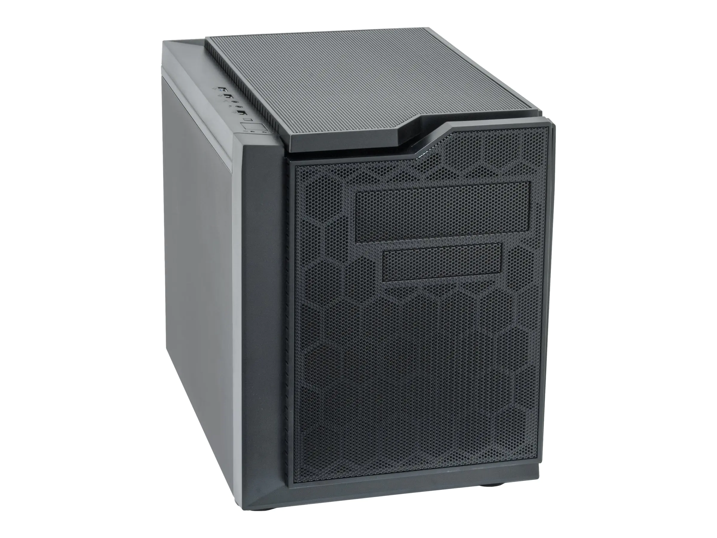 Chieftec Gaming Series - Tower - micro ATX - ohne Netzteil (ATX) - Schwarz - USB/Audio