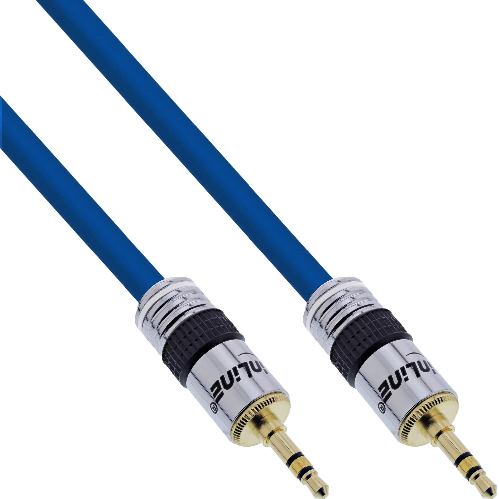 InLine Premium - Audiokabel - Stereo Mini-Klinkenstecker männlich zu Stereo Mini-Klinkenstecker männlich - 20 m - Doppelisolierung