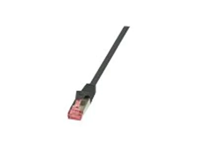 LogiLink PrimeLine - Patch-Kabel - RJ-45 (M) zu RJ-45 (M) - 50 cm - SFTP, PiMF - CAT 6 - halogenfrei - Rot