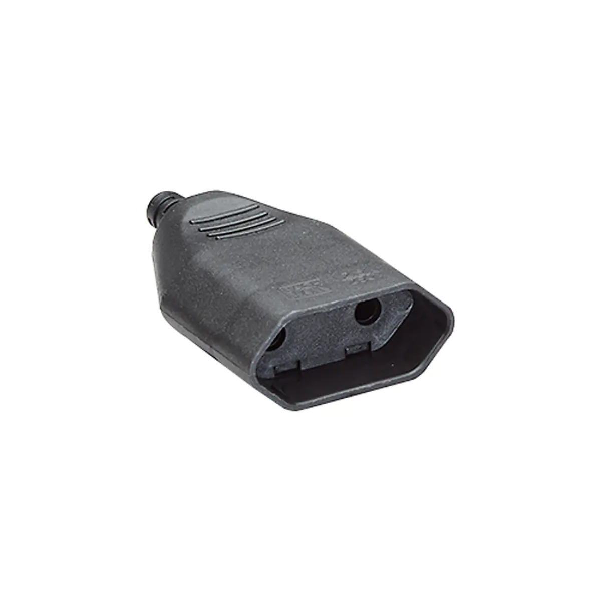 Bachmann - Netzanschluss - Eurostecker - 250 V - 2.5 A - Schwarz - Europa (Packung mit 3)