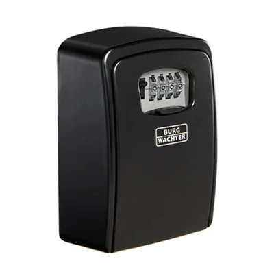BURG-WÄCHTER Schlüsselbox Key Safe 40 SB 10,5 x 14,6 x 5,4 cm (B x H x T) Zinkdruckguss schwarz