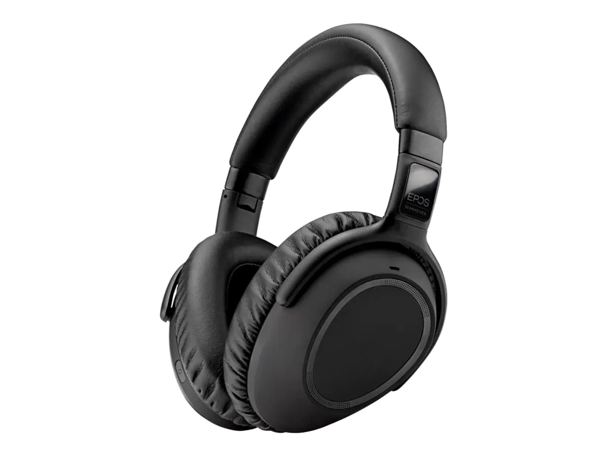 Epos ADAPT 660 - Headset - ohrumschließend - Bluetooth - kabellos - aktive Rauschunterdrückung - Schwarz - Zertifiziert für Skype für Unternehmen, Zertifiziert für Microsoft Teams