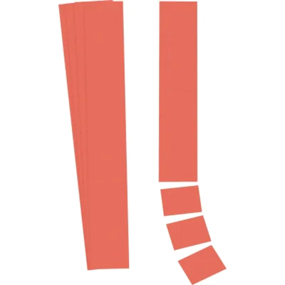 Ultradex Einsteckkarte 140605 60x32mm rot 90 St./Pack.