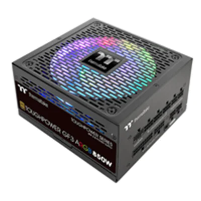 Thermaltake ToughPower GF3 - TT Premium Edition - Netzteil (intern) - RGB-Lüfter - ATX12V 3.0 - 80 PLUS Gold - 850 Watt - aktive PFC - Schwarz