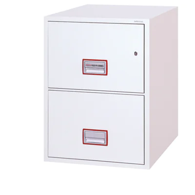 Phoenix Hängeregistraturschrank World Class Vertical Fire File 57 x 76,5 x 70 cm (B x H x T) Stahl weiß