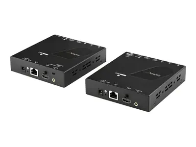 StarTech HDMI über IP Extender Set mit Videowall Unterstützung - 1080p - HDMI über Cat5 oder Cat6 Ethernet Übertragungssystem - Video-, Audio-, Infrarot- und serielle Erweiterung - HDMI - bis zu 100 m - TAA-konform - für P/N: ST12MHDLAN2R