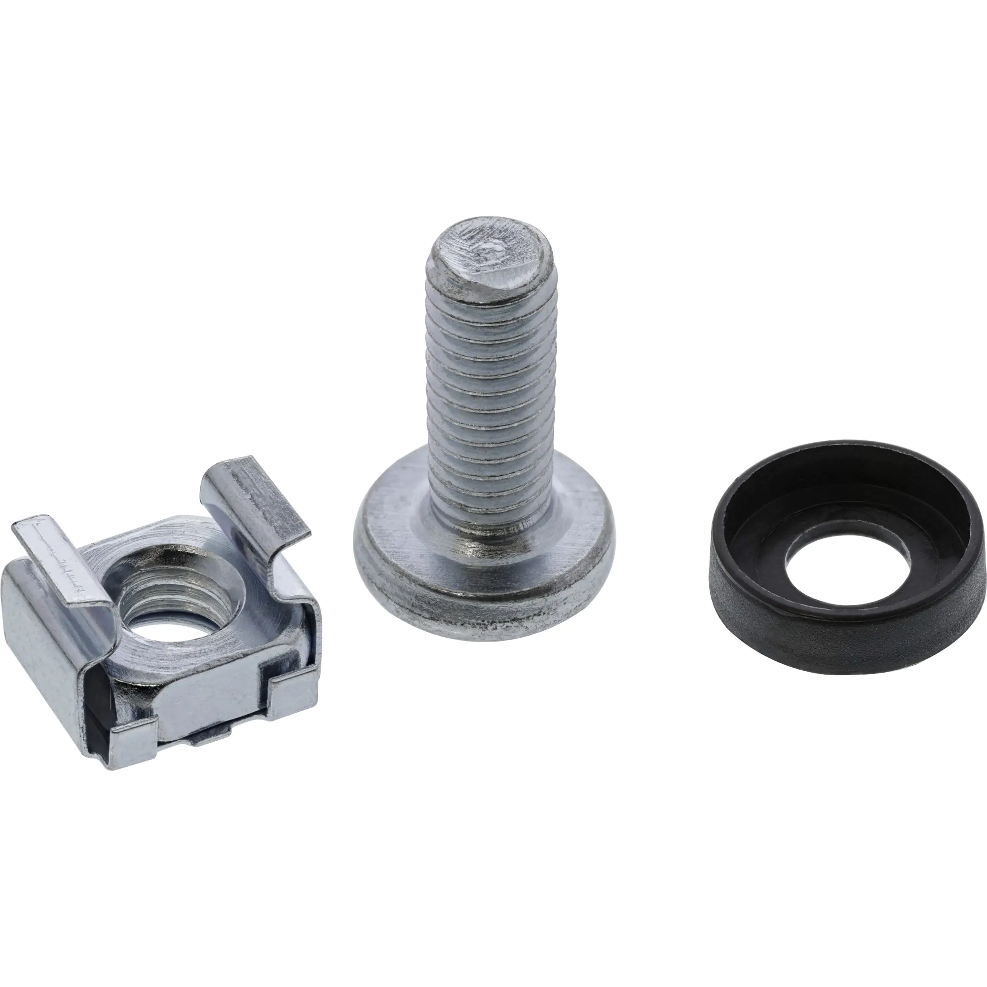 InLine Kit Schrauben & Käfigmuttern (M6) (Packung mit 100) InLine Kit Schrauben & Käfigmuttern (M6) (Packung mit 100)