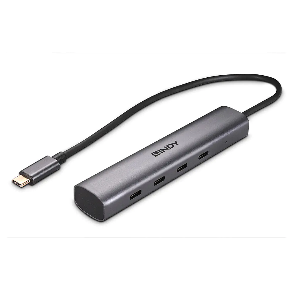 Lindy - Hub - 4 x USB-C 3.2 Gen 2 - Desktop
