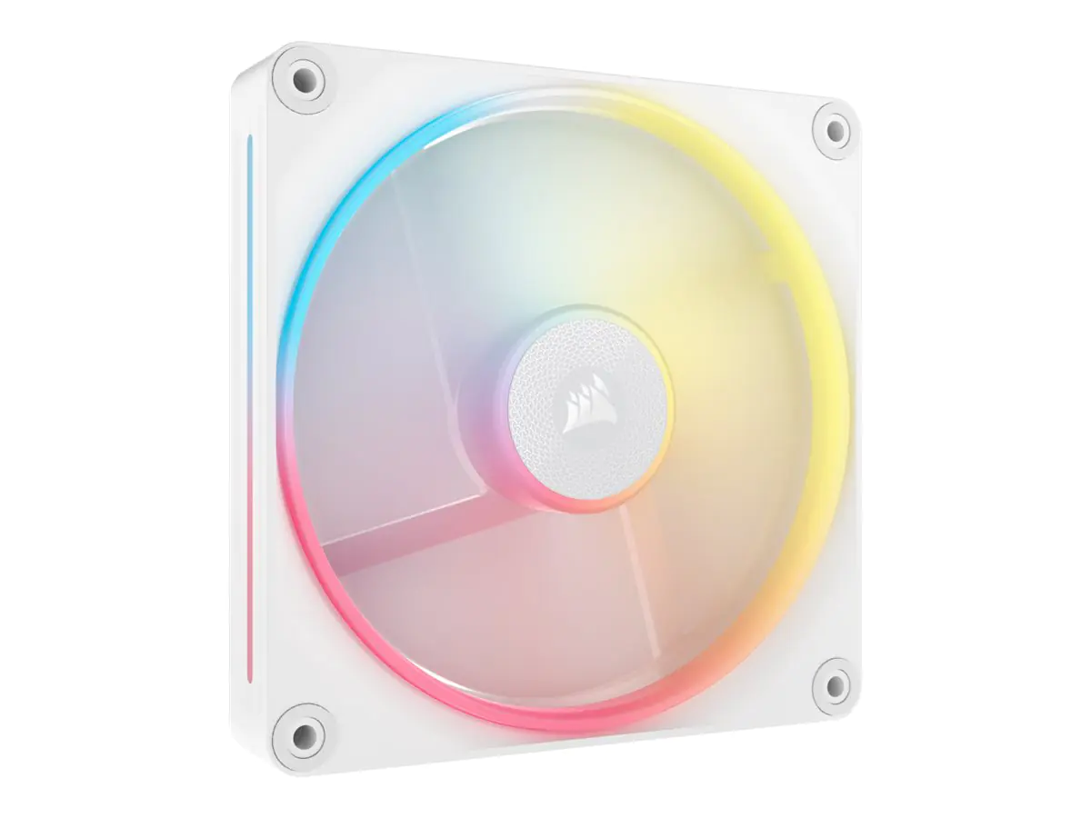 CORSAIR iCUE Link LX140-R RGB - Gehäuselüfter - Reverse-Lüfterblätter - 140 mm - weiß