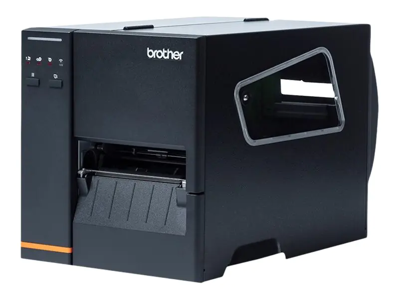 Brother TJ-4005DN - Etikettendrucker - Thermodirekt - Rolle (12 cm) - 203 dpi - bis zu 152 mm/Sek. - seriell, USB 2.0-Host, USB 2.0, LAN