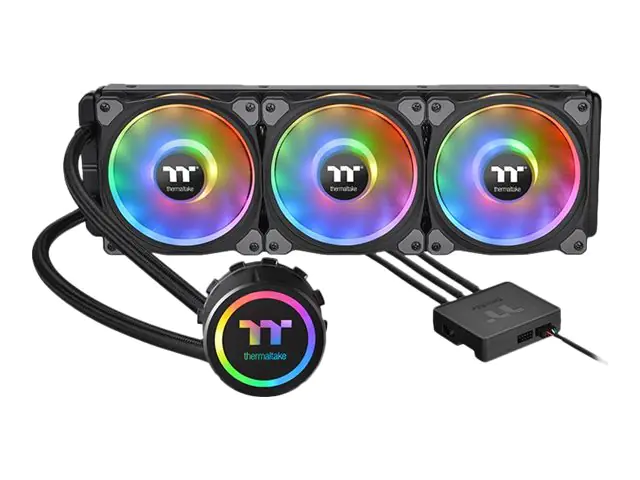 Thermaltake Floe DX RGB 360 - TT Premium Edition - Flüssigkühlsystem für CPU im Waterblock-Design - (für: LGA1156, AM2, AM2+, LGA1366, AM3, LGA1155, AM3+, LGA2011, FM1, FM2, LGA1150, LGA2011-3, LGA1151, AM4, LGA2066, LGA1200) - Kupfer - 120 mm