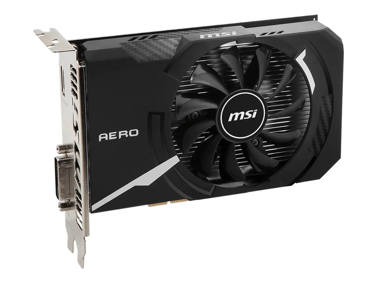 MSI GT 1030 AERO ITX 2GD4 OC - Grafikkarten - GF GT 1030 - 2 GB DDR4 - PCIe 3.0 x4 - DVI, HDMI