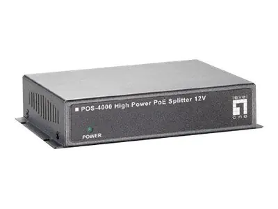LevelOne POS-4000 - PoE-Splitter - 30 Watt - Ausgangsanschlüsse: 1