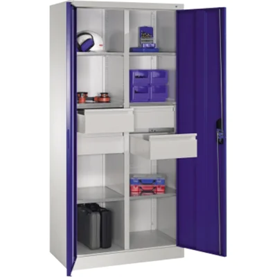 C+P Werkzeugschrank 89213042S10029 6Bd. 4Sch. 1950x930x500mm lgr/ebl C+P Werkzeugschrank 89213042S10029 6Bd. 4Sch. 1950x930x500mm lgr/ebl