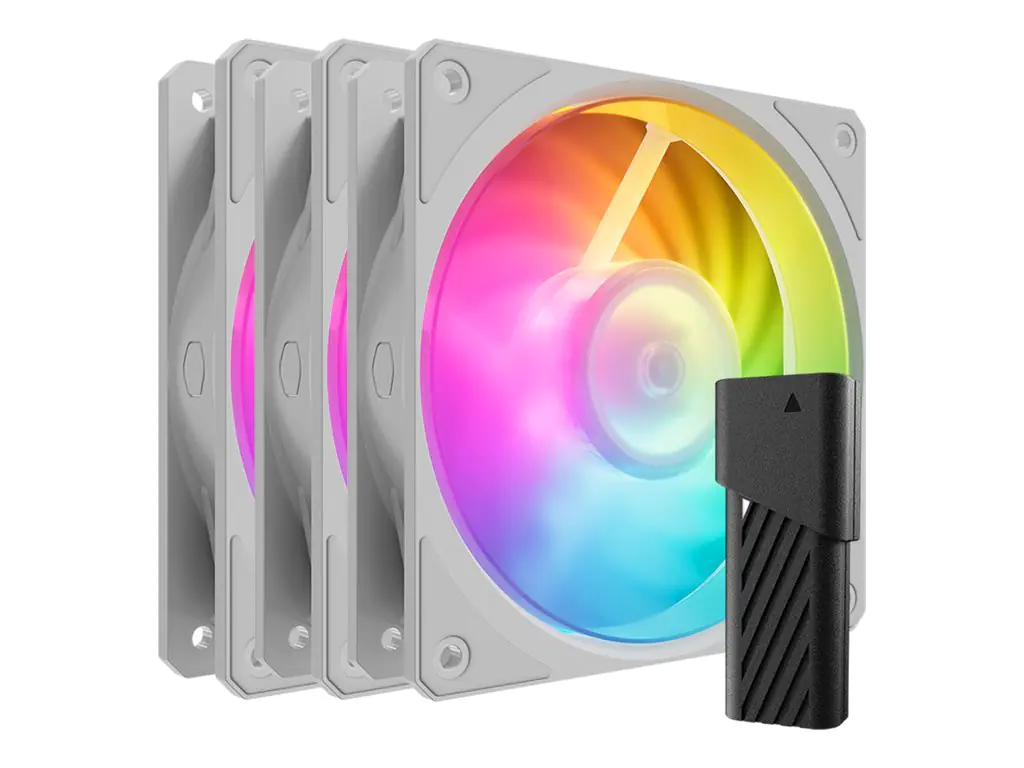 Cooler Master CooMas Mobius 120P ARGB 3-Pack White