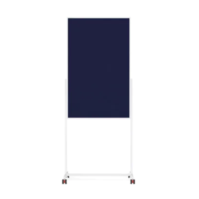 Magnetoplan Moderationswand 11112103 75x120cm Filz blau