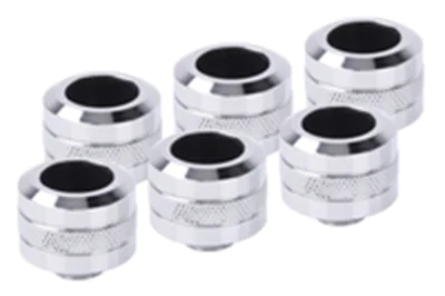 Alphacool 17476 - Anpassungssatz - Messing - Chrom - 1/4 Zoll - 23 mm - 2,6 cm