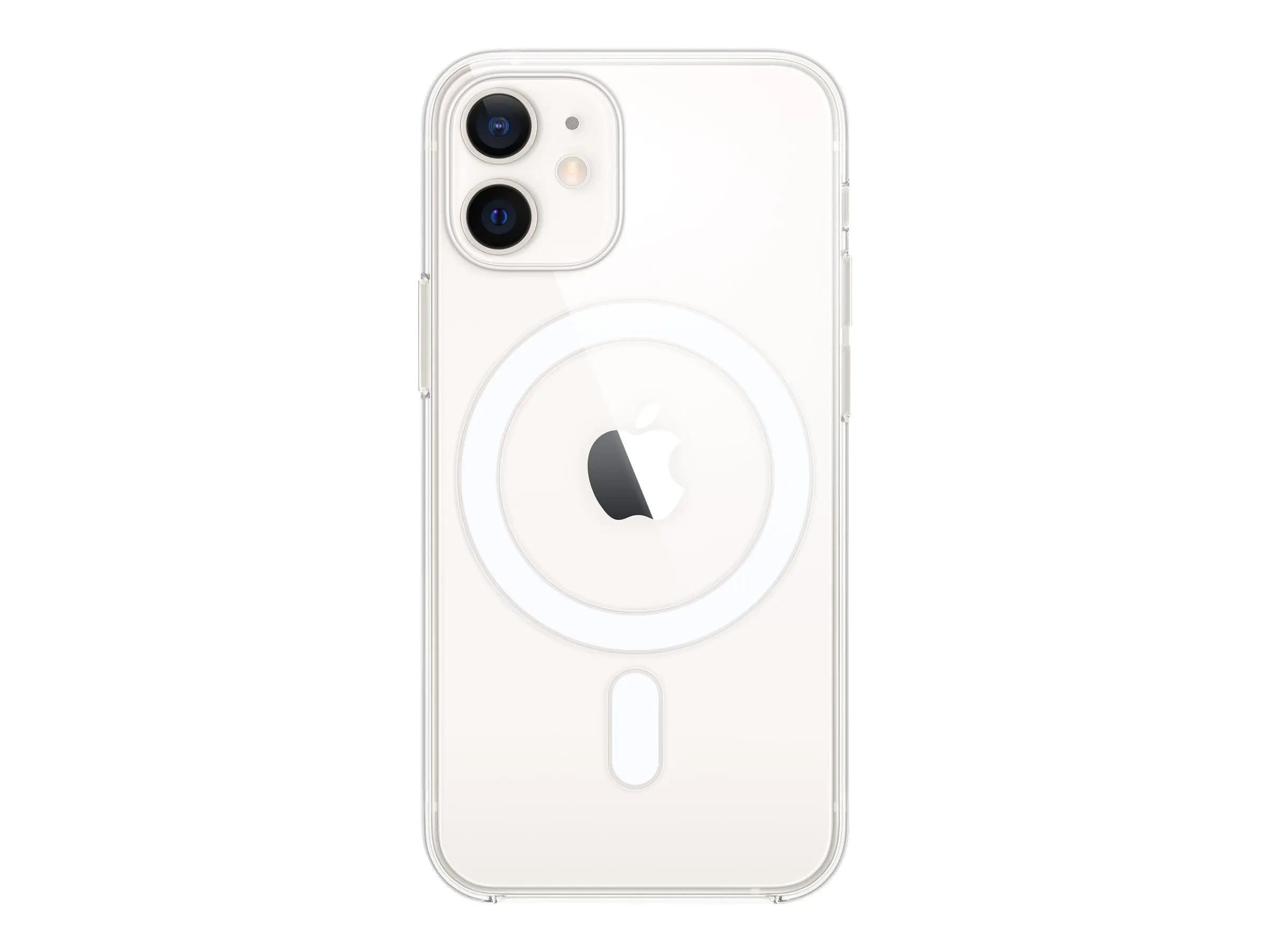 Apple - Hintere Abdeckung für Mobiltelefon - mit MagSafe - Polycarbonat - klar - für iPhone 12 mini