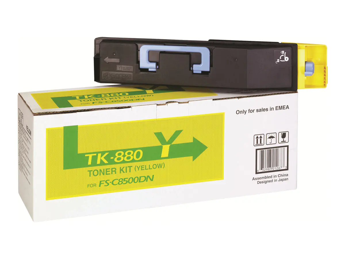 Kyocera TK 880Y - Gelb - Original - Tonerpatrone - für FS-C8500DN