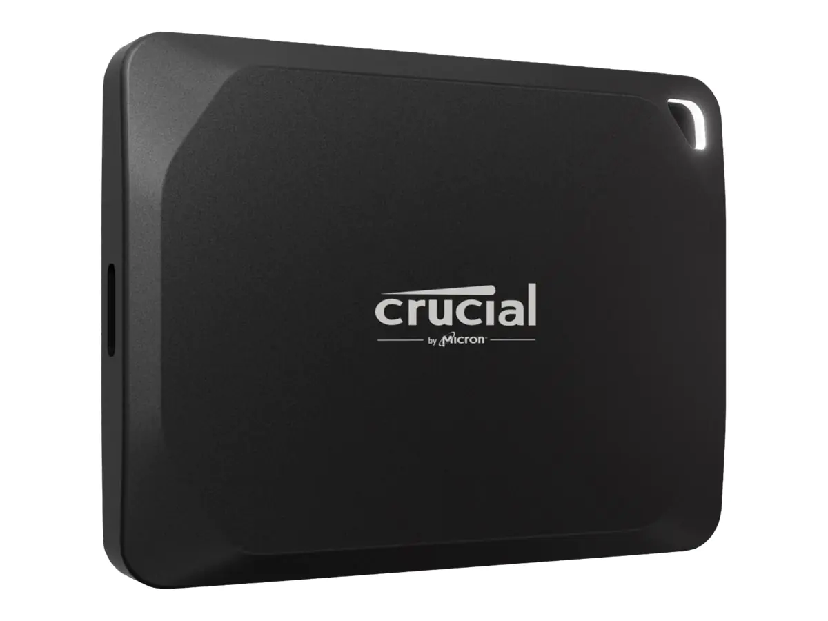 Crucial X10 Pro - SSD - verschlüsselt - 4 TB - extern (tragbar) - USB 3.2 Gen 2 (USB-C Steckverbinder) - 256-Bit-AES Crucial X10 Pro - SSD - verschlüsselt - 4 TB - extern (tragbar) - USB 3.2 Gen 2 (USB-C Steckverbinder) - 256-Bit-AES