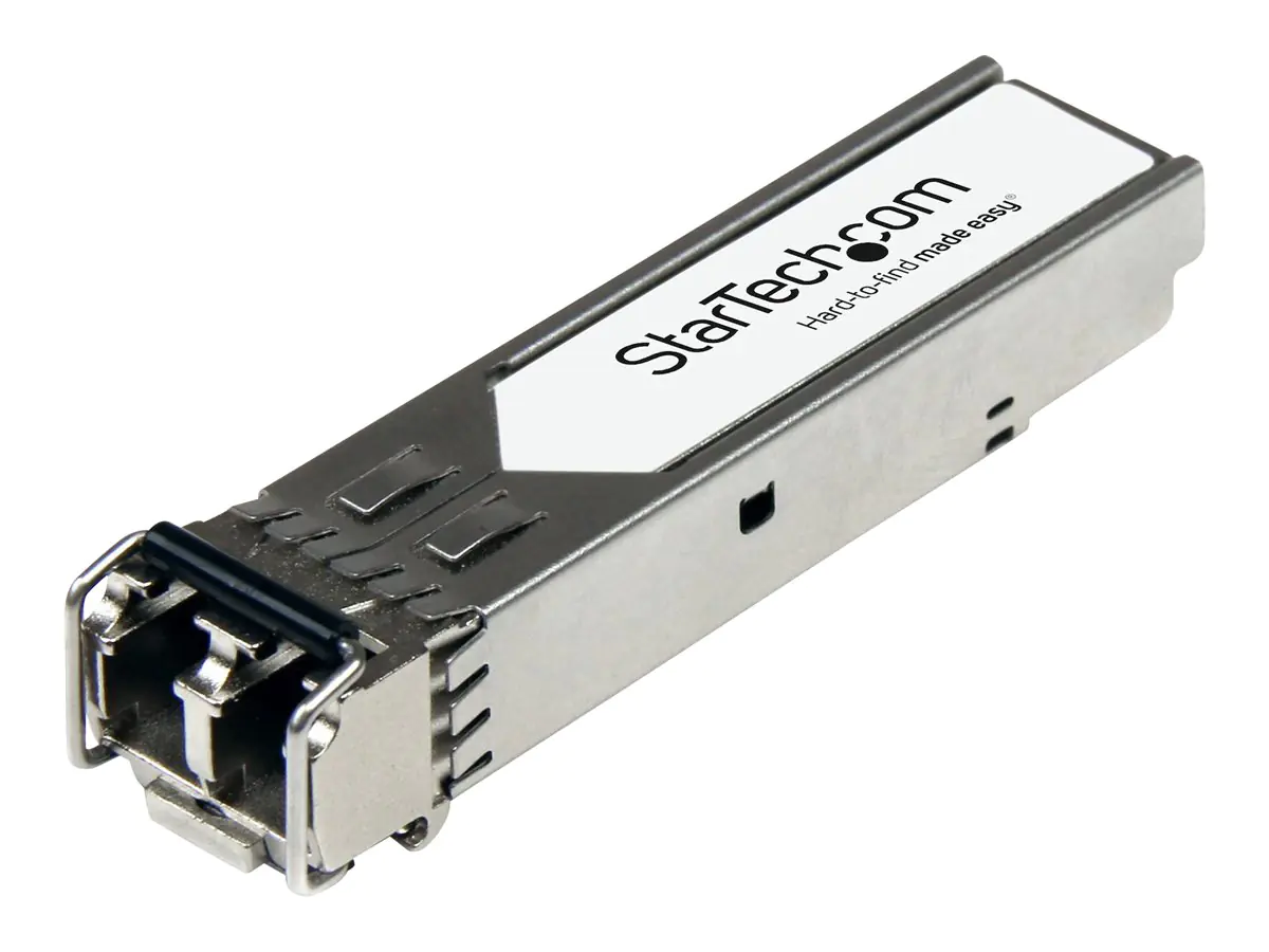 StarTech 10G-SFPP-SR-ST Transceiver Modul (SFP+ Module, 10GBase-SR Brocade kompatibel, Glasfaser, 850nm, LC Multimode mit DDM) - SFP+-Transceiver-Modul (gleichwertig mit: Brocade 10G-SFPP-SR) - 10GbE - 10GBase-SR - LC Multi-Mode - bis zu 200 m - 850 nm