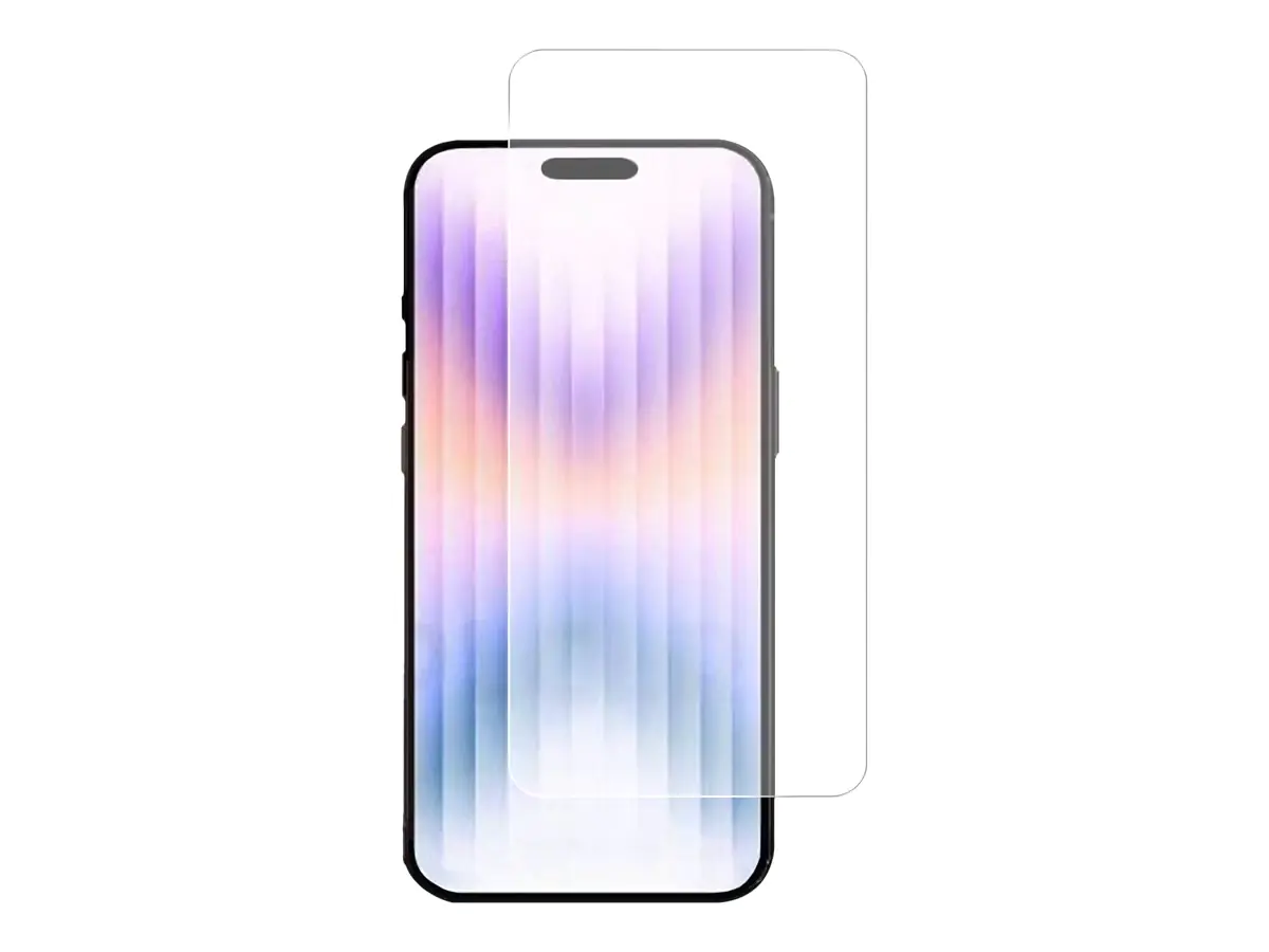 4smarts Second Glass X-Pro - Bildschirmschutz für Handy - mit Montagerahmen - Glas - kristallklar - für Apple iPhone 14 Pro Max