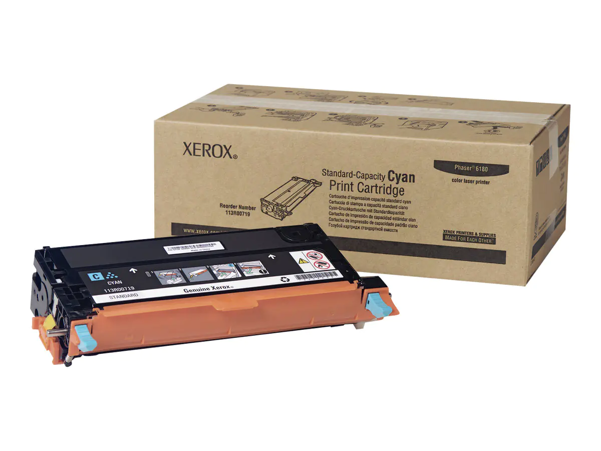 Xerox Phaser 6180MFP - Cyan - Original - Tonerpatrone - für Phaser 6180DN, 6180MFP/D, 6180MFP/N, 6180N Xerox Phaser 6180MFP - Cyan - Original - Tonerpatrone - für Phaser 6180DN, 6180MFP/D, 6180MFP/N, 6180N