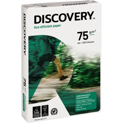 Discovery Kopierpapier 834270A75S DIN A4 75g/qm weiß 2.500 Bl./Pack. Discovery Kopierpapier 834270A75S DIN A4 75g/qm weiß 2.500 Bl./Pack.