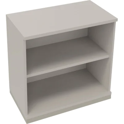 Regal 2OH B800xT442xH781mm Silberaluminium/Lichtgrau Regal 2OH B800xT442xH781mm Silberaluminium/Lichtgrau