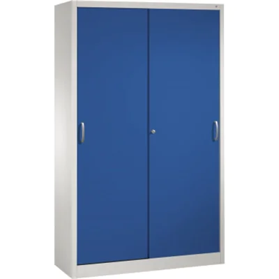 C+P Werkzeugschrank 204900S10075 4Böden 1950x1200x400mm lgr/ebl