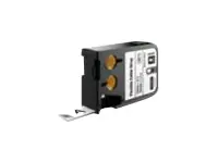 Dymo XTL - Vinyl - permanenter Klebstoff - Schwarz auf Weiß