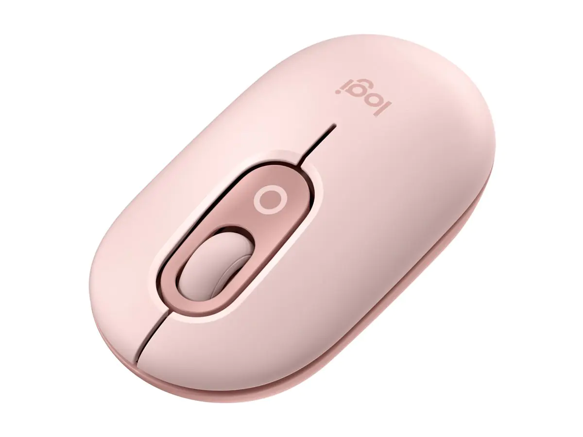 Logitech POP Mouse with emoji ROSE