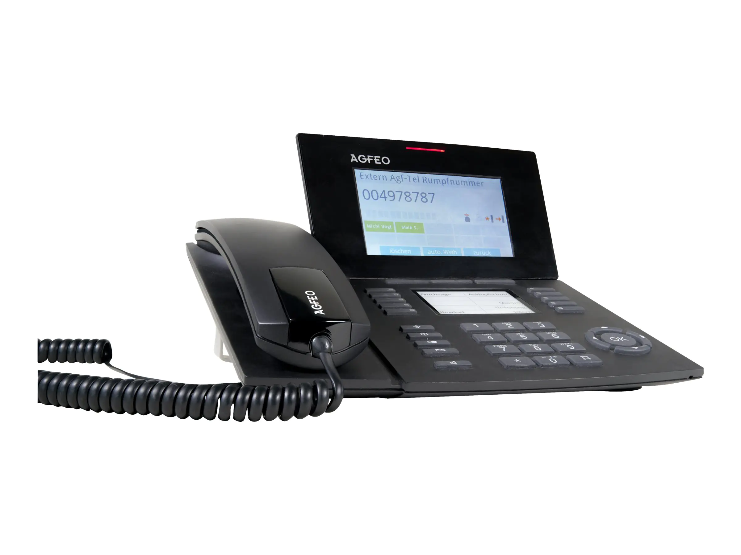 AGFEO ST 56 SENSORfon - Digitaltelefon - weiß