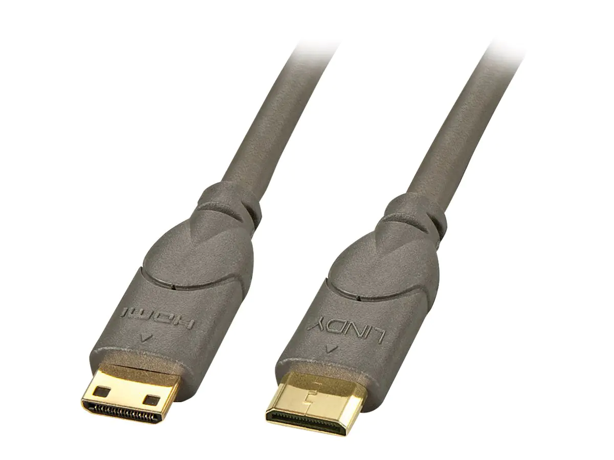 Lindy Premium High Speed HDMI Cable - HDMI-Kabel - 19 pin mini HDMI Type C männlich zu 19 pin mini HDMI Type C männlich - 2 m - abgeschirmt