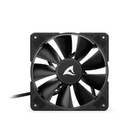 Sharkoon SilentStorm BW120 - Gehäuselüfter - PWM - 120 mm - Schwarz