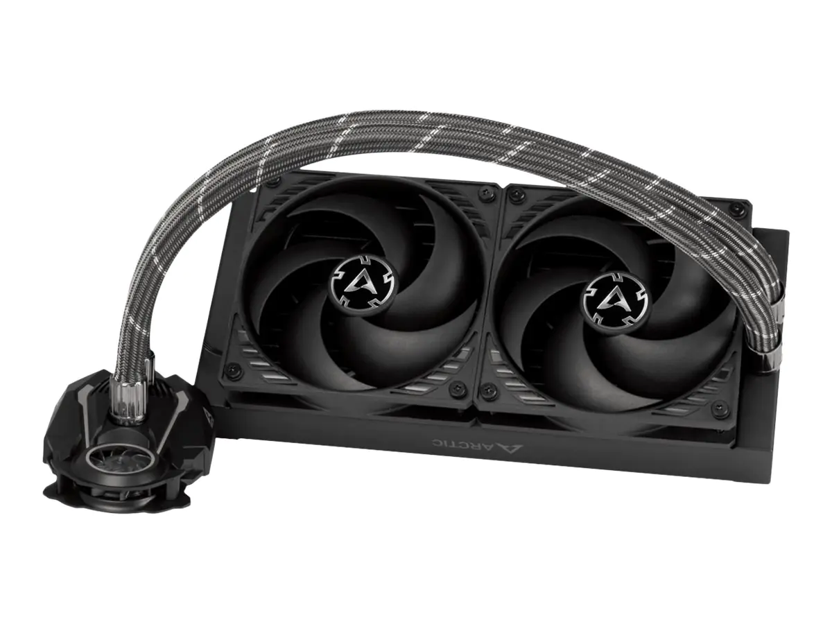Arctic Liquid Freezer II 240 - Flüssigkühlsystem-CPU-Wärmetauscher mit integrierter Pumpe - (für: LGA1150, LGA1151, LGA1155, LGA1156, LGA2011-3 (Square ILM), LGA2066 (Square ILM) Socket, LGA1700, AM4, AM5) - Aluminium - 120 mm