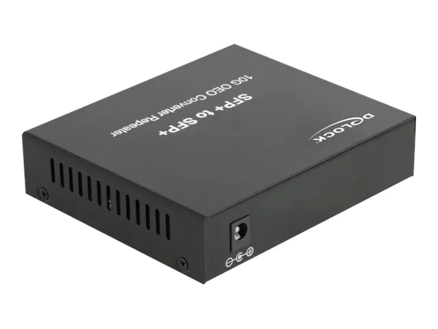 Delock Media Converter 10GBase-R SFP+ to SFP+ - Medienkonverter - 10GbE - 10GBase-R - SFP+ / SFP+