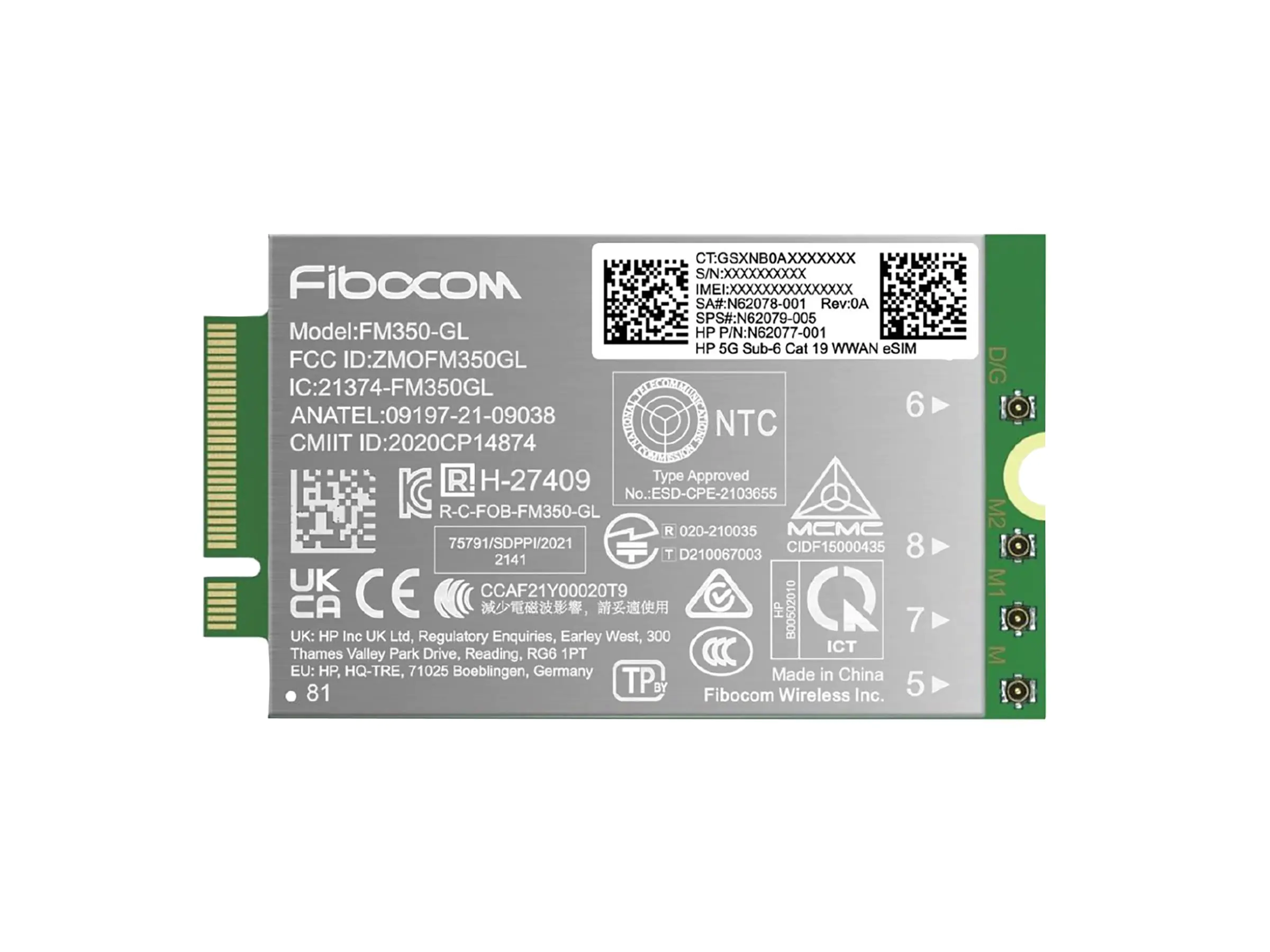 HP Drahtloses Mobilfunkmodem - 5G - für Elite x360