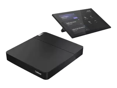 Lenovo ThinkSmart Core - Controller Kit - Kit für Videokonferenzen (Touchscreen-Konsole, Rechensystem) - mit 3 Jahre Lenovo Premier Support + 1 Jahr Wartung - Certified for Microsoft Teams Rooms - Schwarz