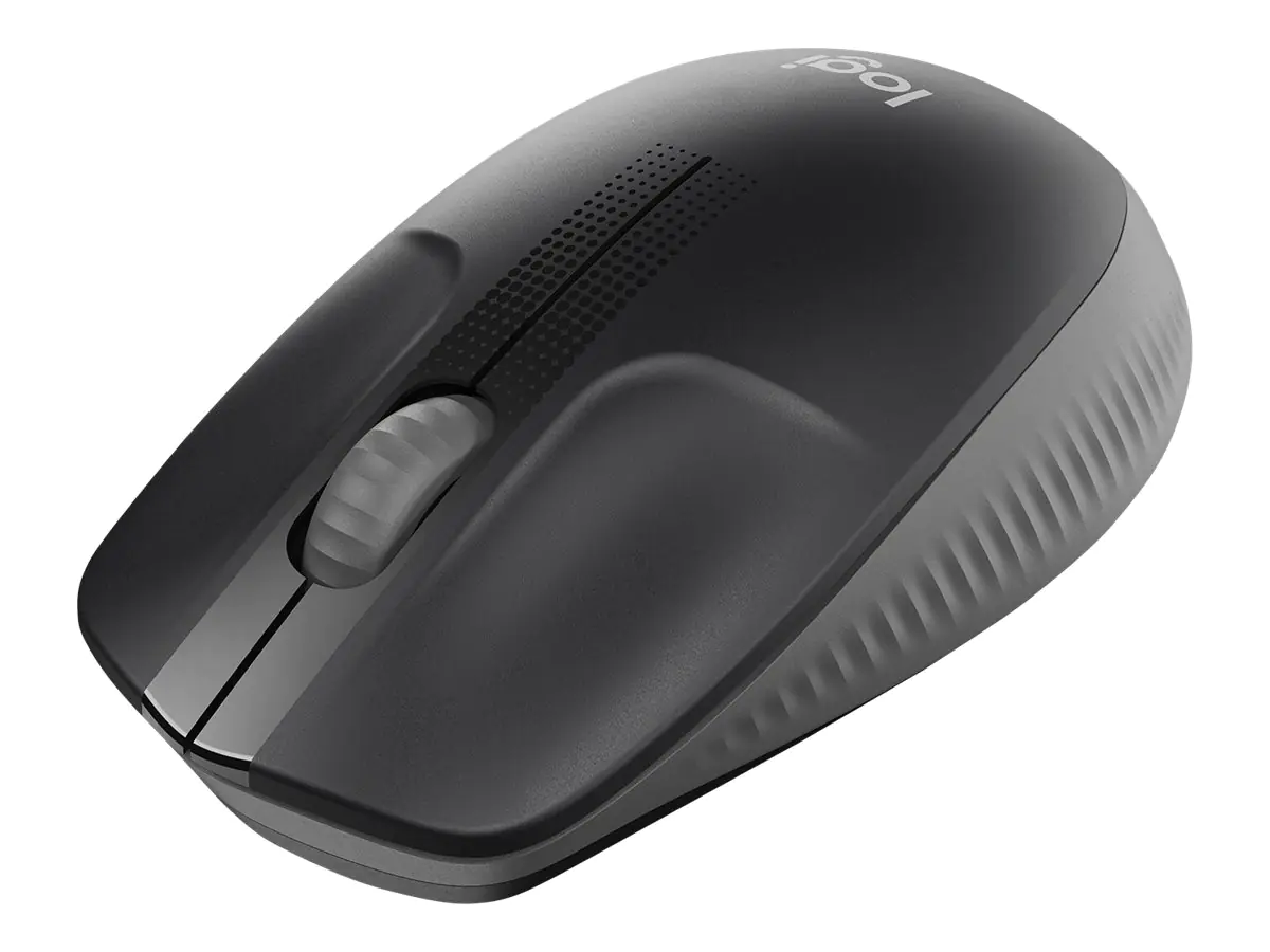 Logitech M190 - Maus - optisch - 3 Tasten - kabellos - kabelloser Empfänger (USB) 910-005905