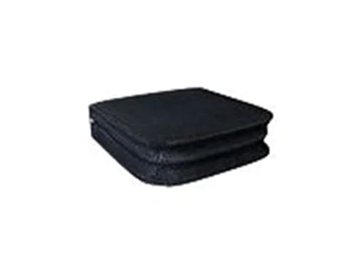 MediaRange - Tasche für CDs/DVDs - 24 CDs/DVDs - Schwarz