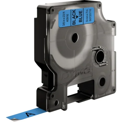 DYMO Schriftbandkassette D1 S0720710 9mmx7m schwarz auf blau DYMO Schriftbandkassette D1 S0720710 9mmx7m schwarz auf blau