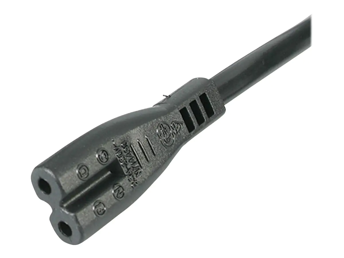 StarTech 1 m GB Laptop Ladekabel, BS 1363 Stecker auf C7, 2,5A 250V, 18AWG, Schwarz, Laptop Ersatzkabel, Drucker Stromkabel, UK Laptop Stromkabel/Netztkabel - UL gelistet (PXTNB2SUK1M) - Stromkabel - power IEC 60320 C7 zu BS 1363 (M) - Wechselstrom 250 V