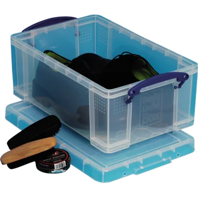 Really Useful Boxes 5060024801736, Aufbewahrungsbox, Transparent, Rechteckig, Kunststoff, Einfarbig, Drinnen 9C